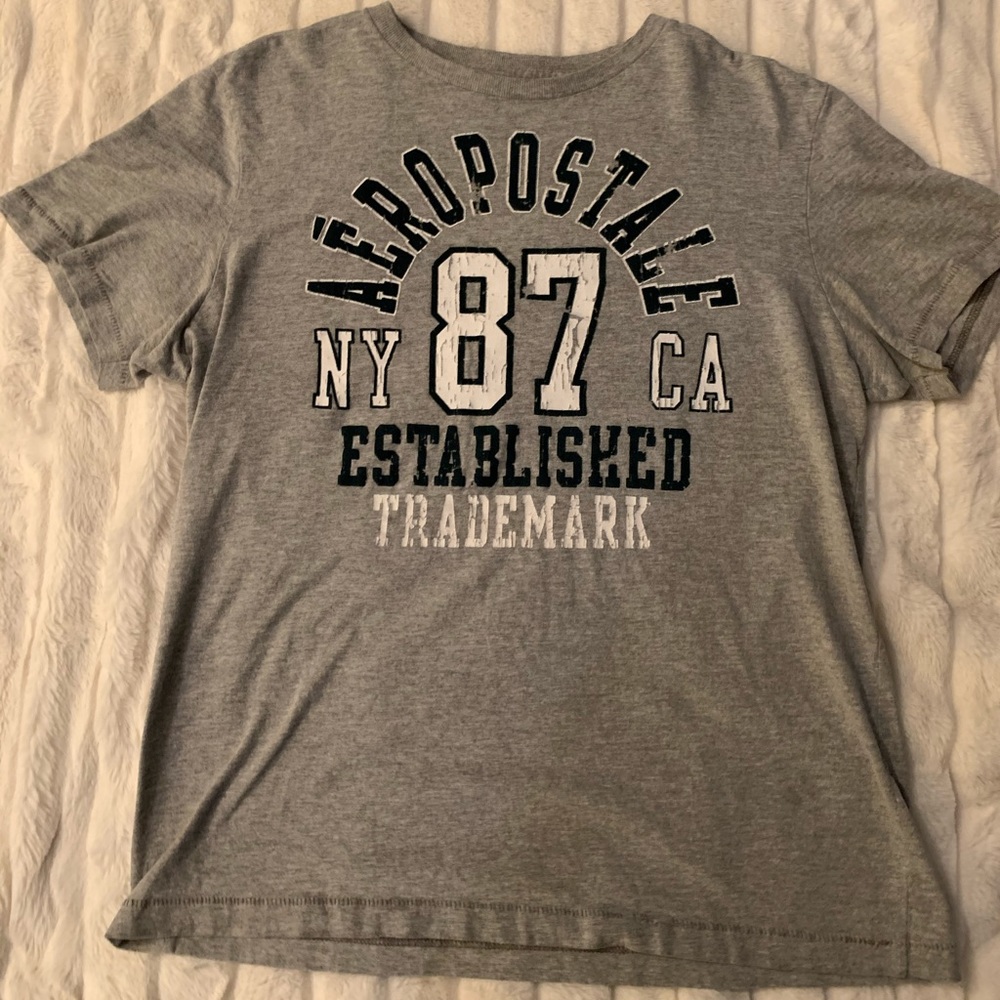 Large Grey Aeropostale T-Shirt
